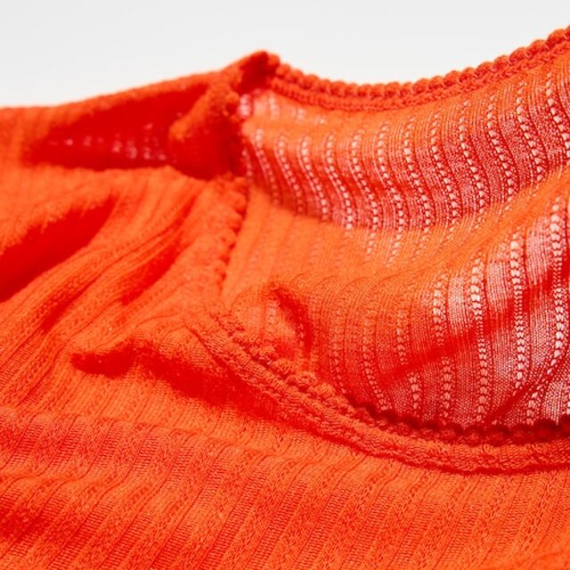 ヒートテックカシミヤブレンドポインテールT