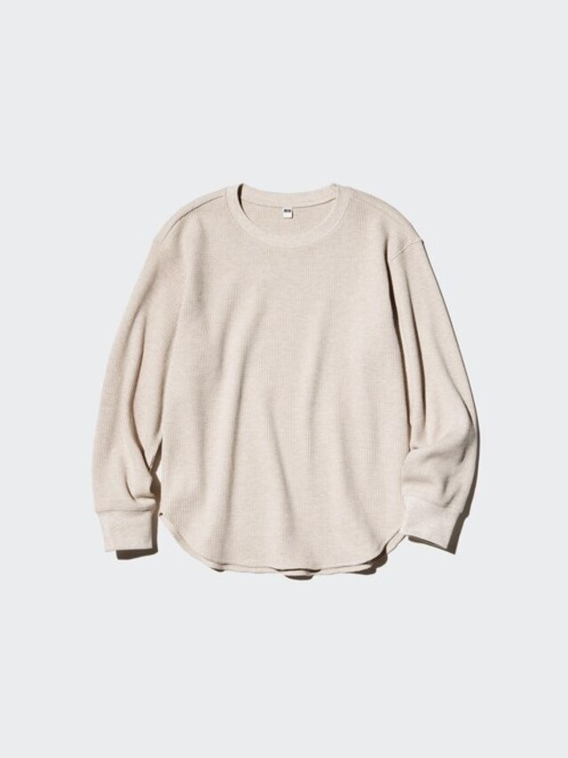 ワッフルT/長袖