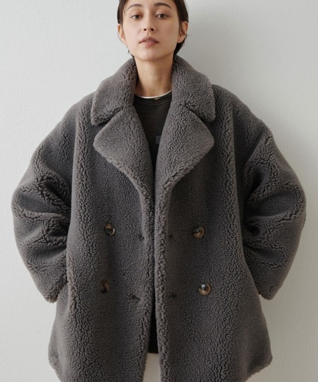 ボアダブルコート