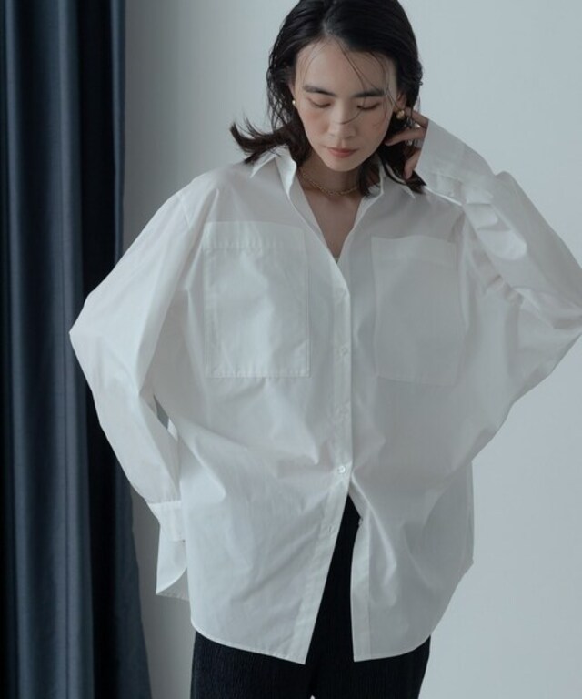 Timeless｜ビッグポケットフォルムシャツ
