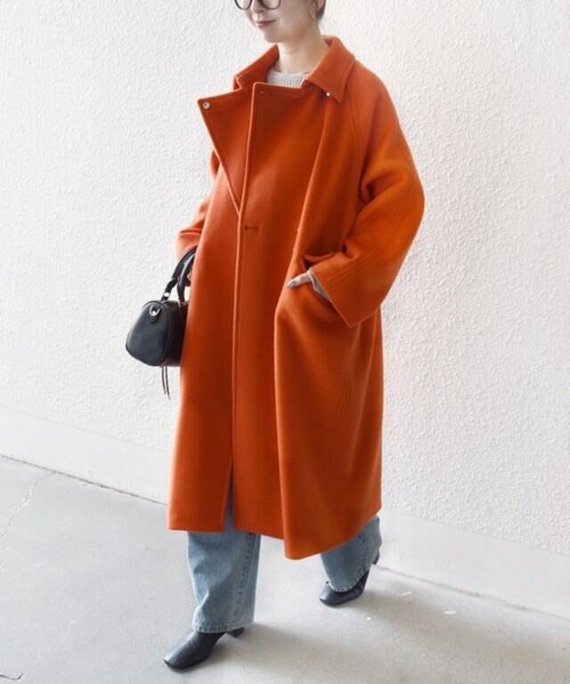 【WEB限定】バルマカーン コクーン コート 25AW