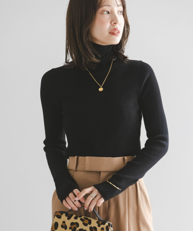 《追加》リブタートルネックニット