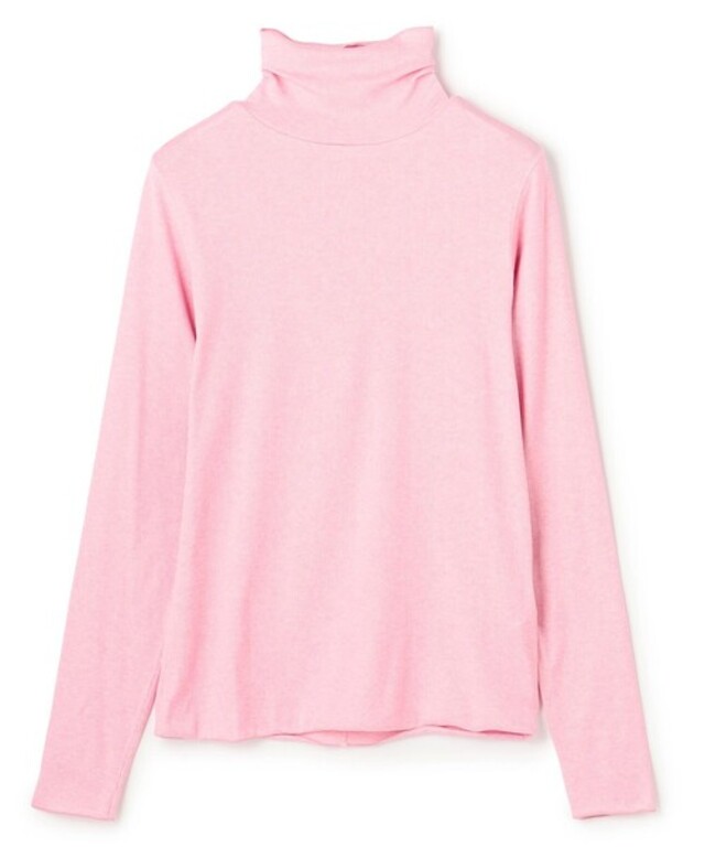 【暖かさ＆着心地の良さで大ヒット】コットンカシミヤ タートルネックカットソー