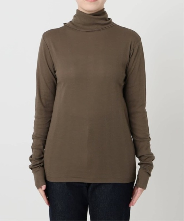 《追加2》miller/ミラー SLOBE別注 SHEER RIB タートルネック 【洗濯機使用可能】 お気に入りアイテム登録者数