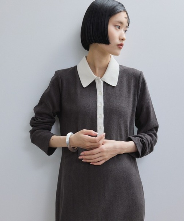 【WEB限定】ポロシャツワンピース