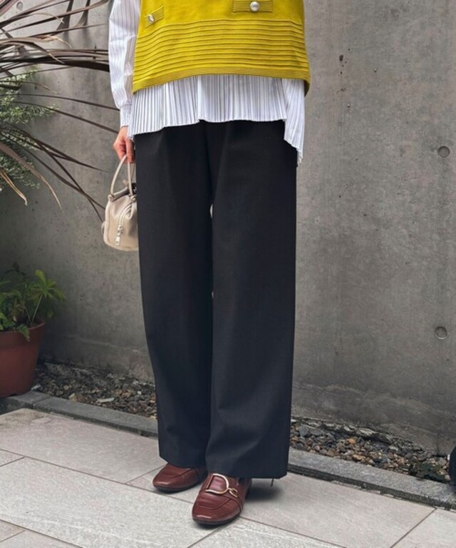 両面起毛2WAYストレッチイージーパンツ