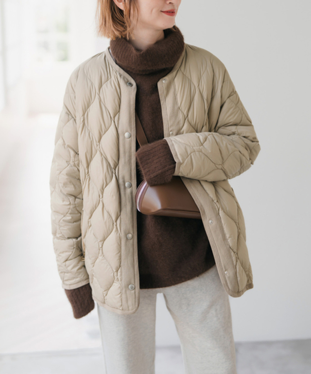 《追加》TAION / タイオン *Spick別注キルティングブルゾン