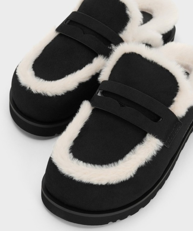 テクスチャー ファーフラットフォームミュール