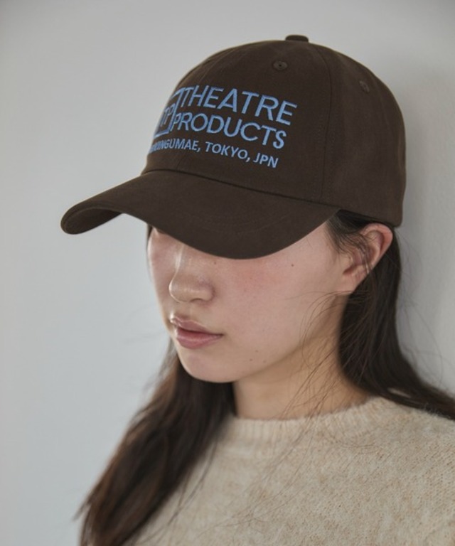 【THEATRE PRODUCTS/シアタープロダクツ】別注コットンロゴキャップ
