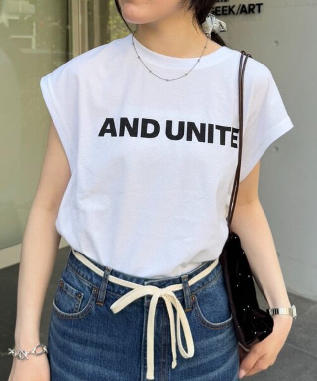 梨地フレンチスリーブアソートプリントTee