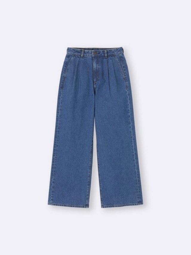 デニムタックトラウザー(丈標準)