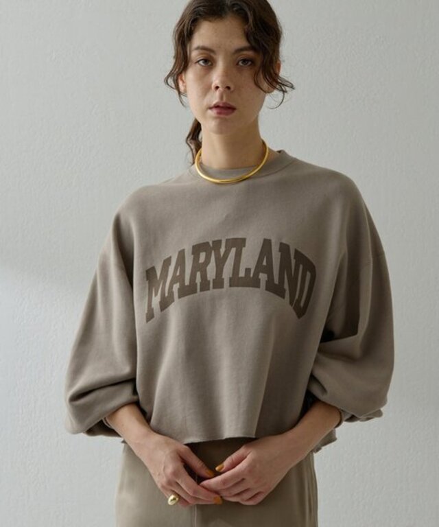 裏毛ロゴプルオーバー