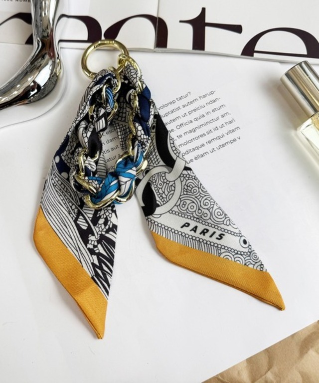 NOLITA LABORATORY 【 NOLITA / ノリータ 】バッグスカーフ ツィリー バッグチャーム スマートフォン ストラップ キーホルダー キーリング スカーフ