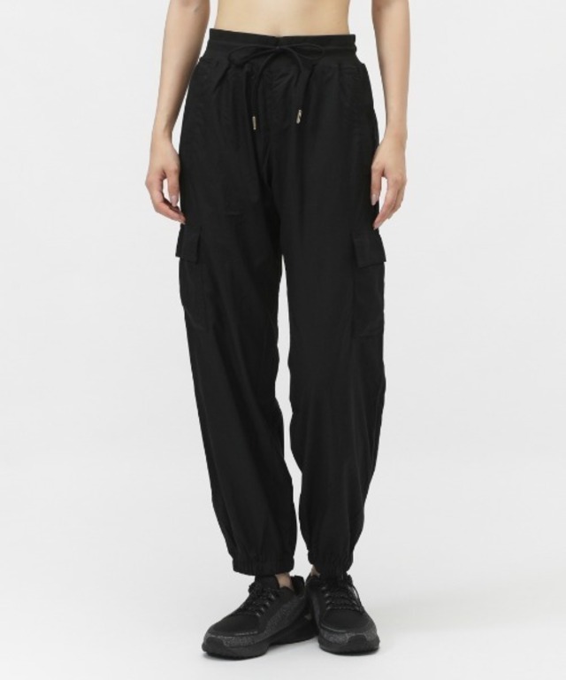 TIGORA ティゴラ TIGORA ストライプワイドカーゴパンツ