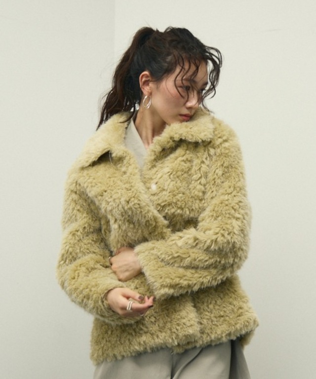 Shaggy fur coat / シャギーファーコート