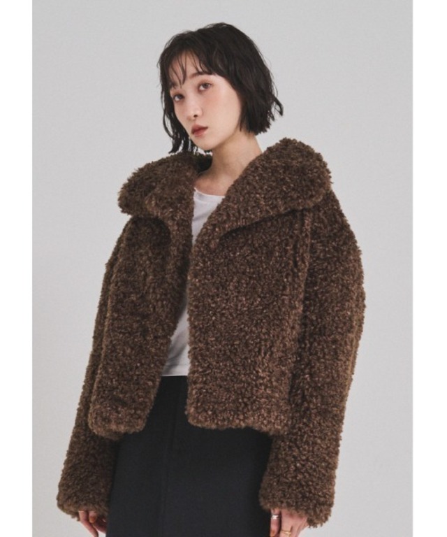 オーバーサイズボアブルゾン