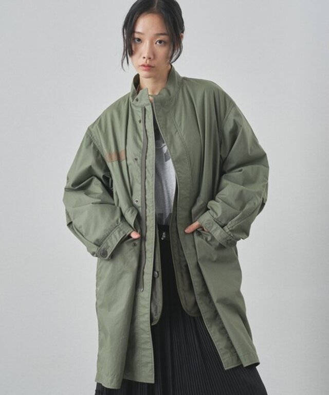 ライナー付ミリタリーコート