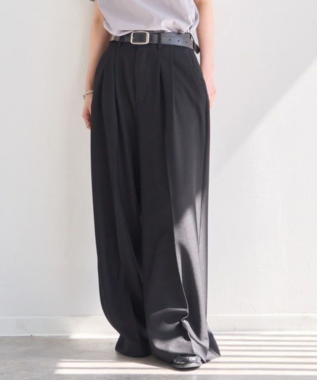 【NOGLE/ノグル】ヘビーウェイトワイドツータックスラックス