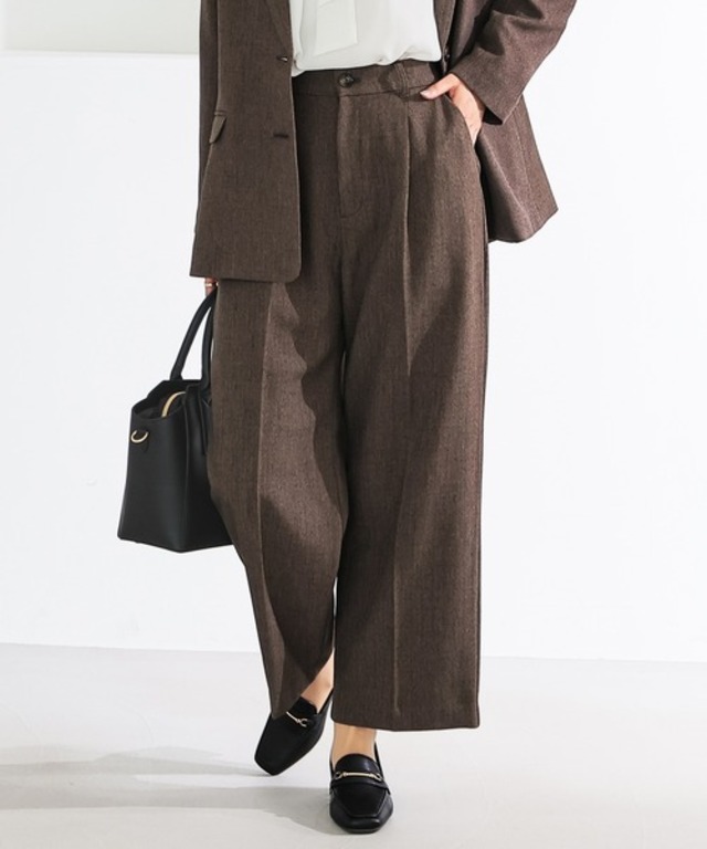 GLACIER lusso 【抗菌防臭】ストレートパンツ