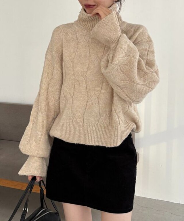 ケーブルキャンディニット