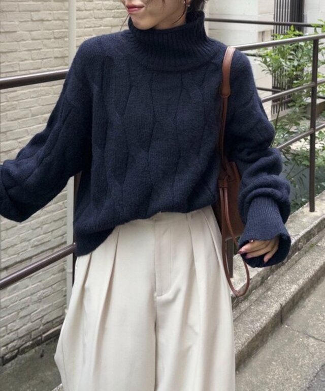 ケーブルキャンディニット