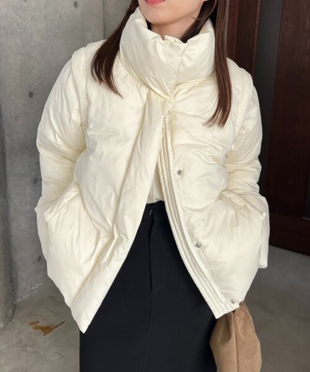 2WAY中綿パフジャケット