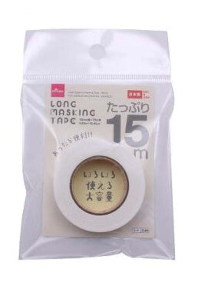 大容量マスキングテープ（白）