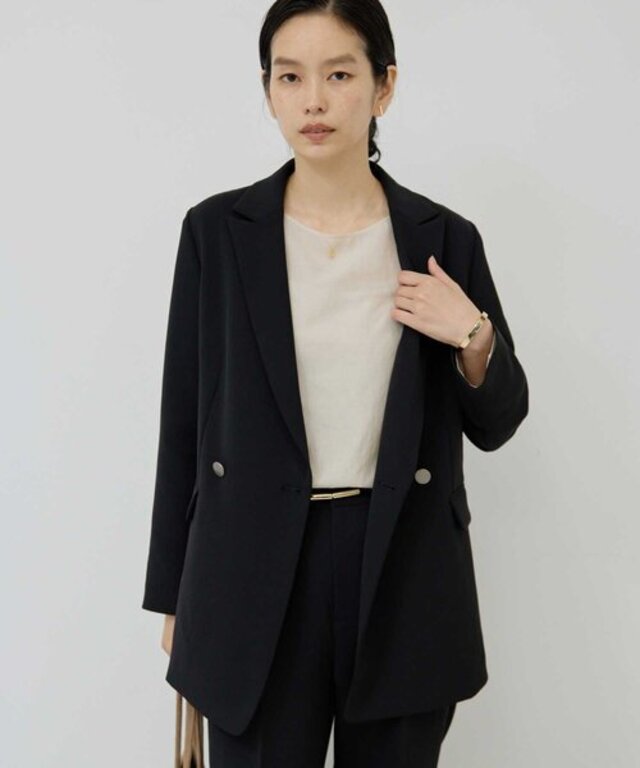ジャージーテーラードジャケット