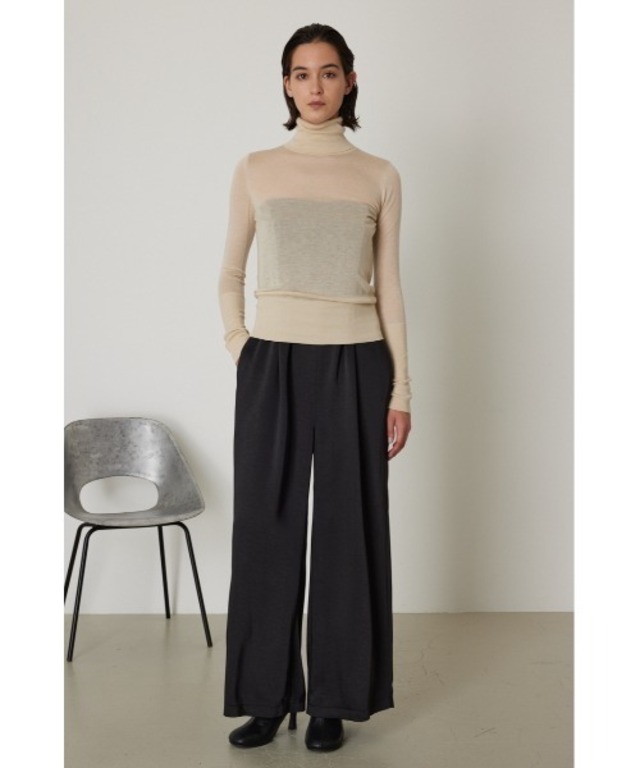 High gauge fit knit ハイゲージフィットニット