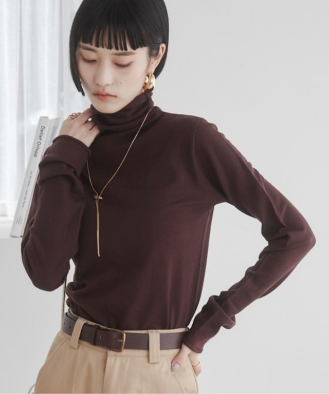 タートルネック ニット プルオーバー
