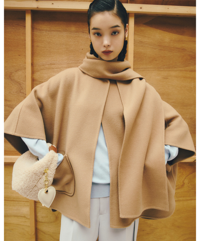 ストールSETポンチョリバーコート