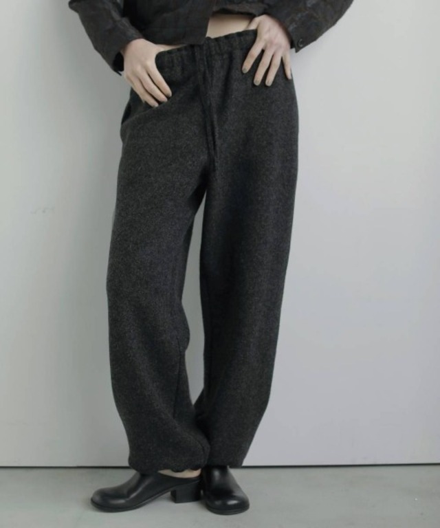 Wool Drawstring Pants