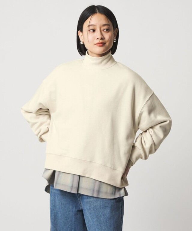 ダンボール 裏起毛 ハイネックスウェット ＜A DAY IN THE LIFE＞