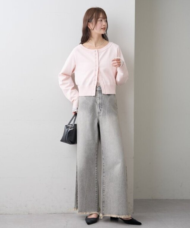 【新色グレーが登場！/嬉しい4サイズ展開！】ウェーブデニム