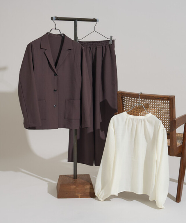 【3点セットアイテム～トリオットシリーズ～】ジャケット セットアップ ブラウスセット 限定展開