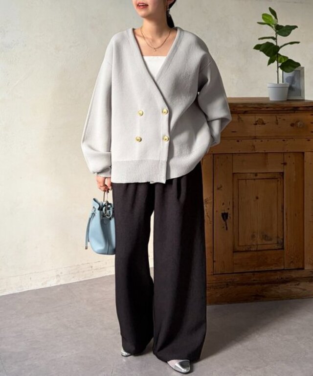 ニットテーラーカーディガン
