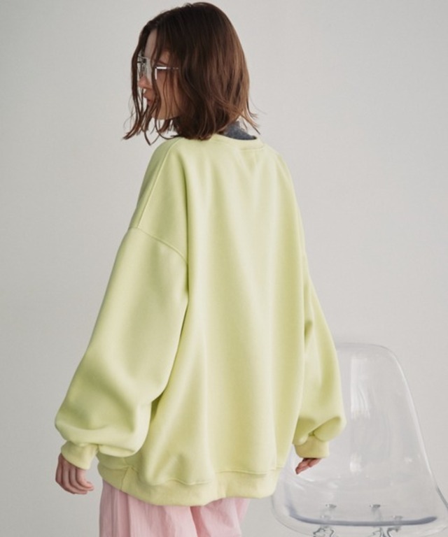 オーバーサイズベーシックスウェット