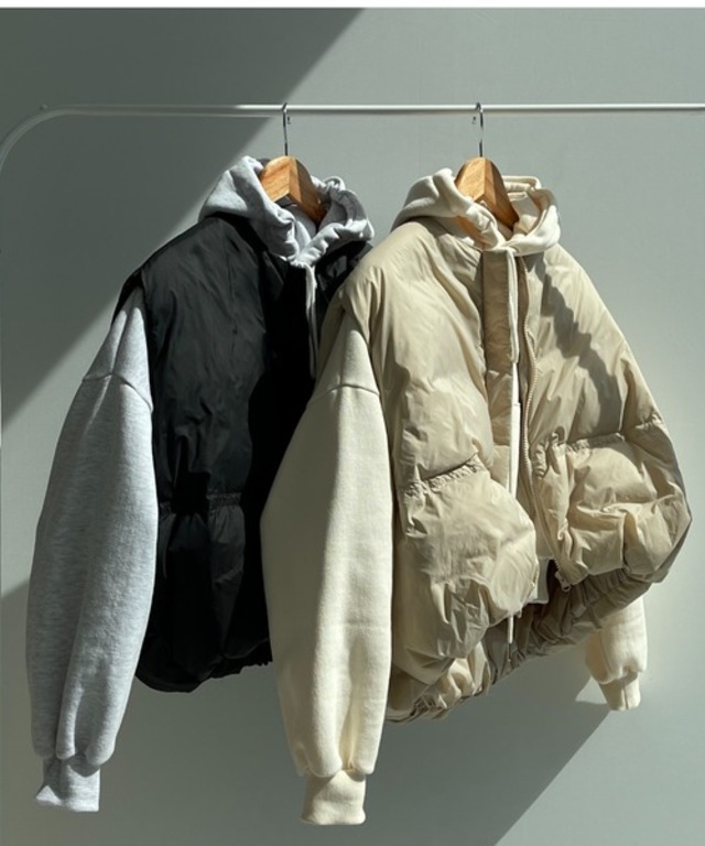 egg down vest / エッグショートダウンベスト