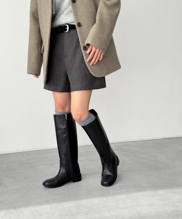 El mar　レザーロングブーツ