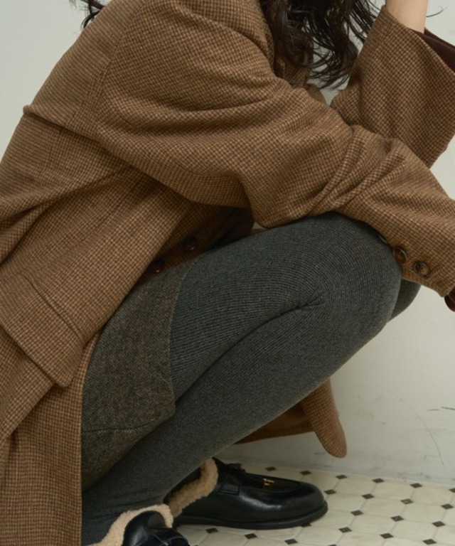 Warm rib fleece leggings/ウォームリブフリースレギンス