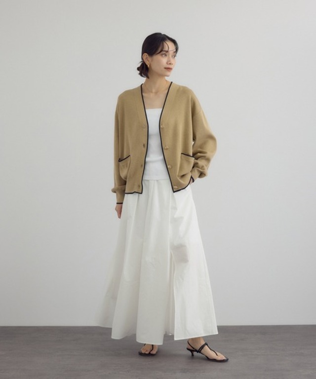 【WEB限定】スリットフレアスカート