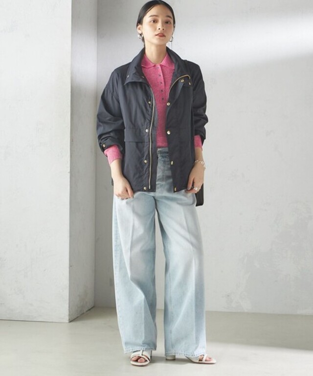 〈洗濯機可能〉LIMONTA EAST 中綿 ベスト付き ナイロン ブルゾン