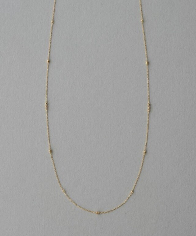 K18YG e_Grain セミロング ネックレス