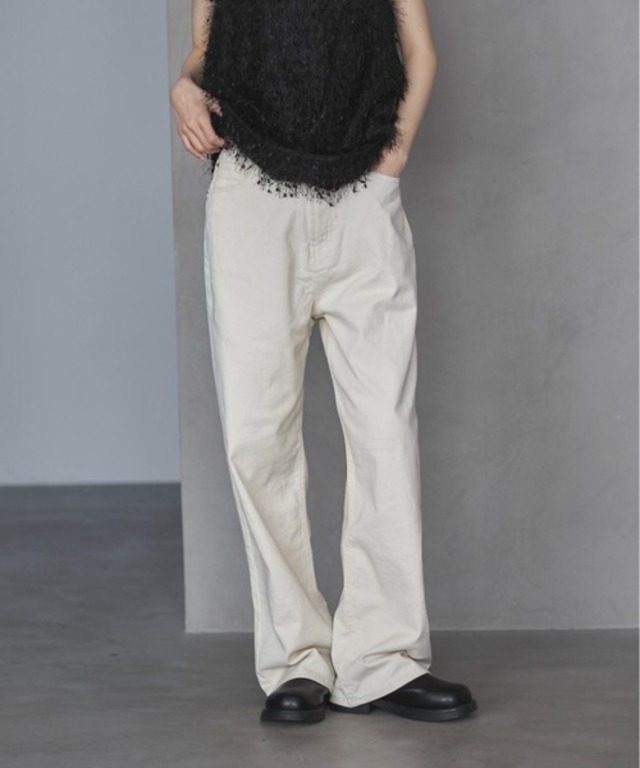 【4size展開】ベーシックストレートデニム