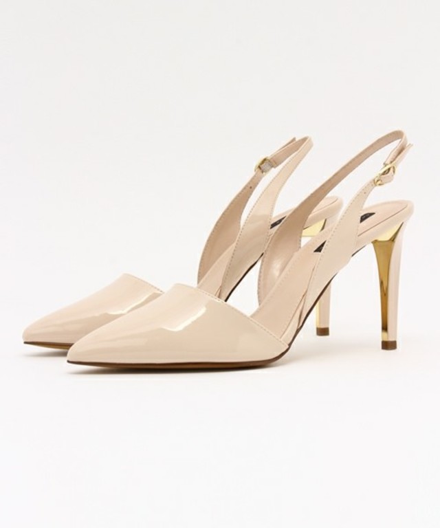 CHARLES & KEITH ポインテッドスリングバックヒール / Pointed Sling back Heel