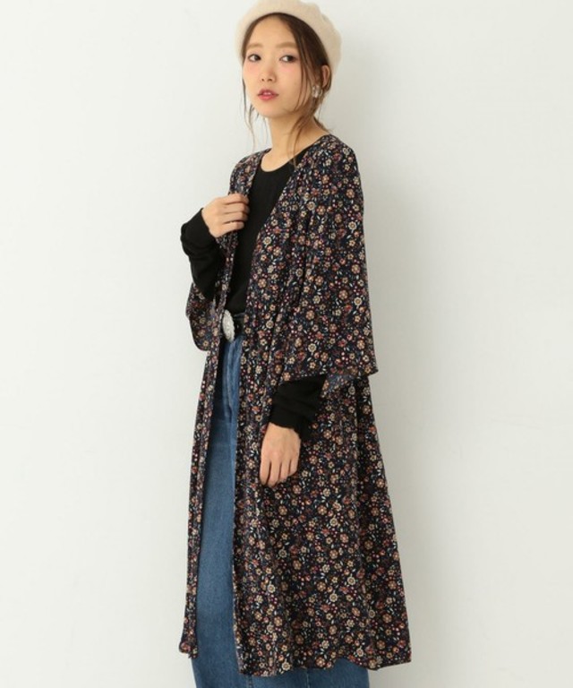 Another Edition / 【WEB店舗限定】フラワープリントガウン/aeBFC FLOWER PRT GOWN