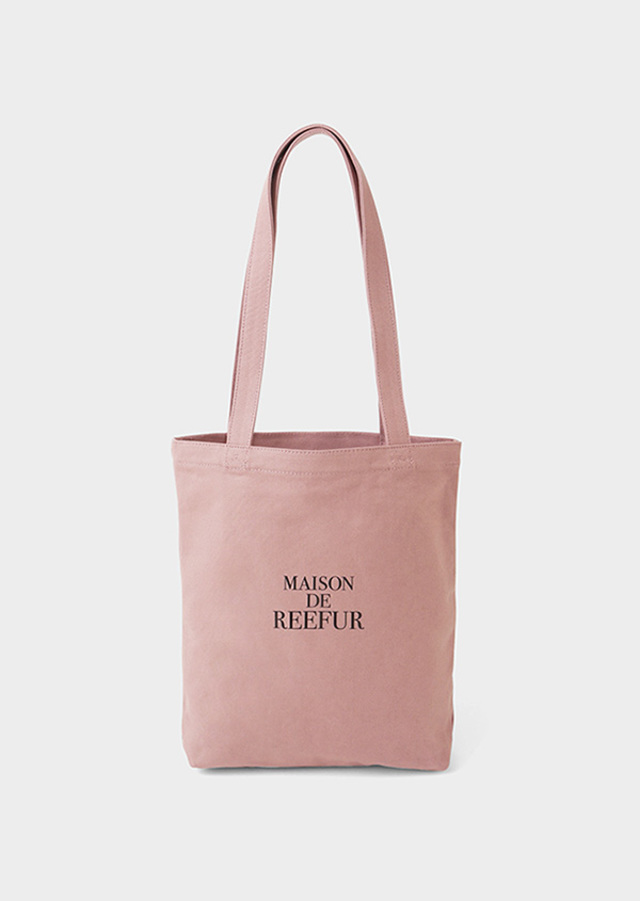 【メゾン・ド・リーファー】REEFUR Logo Canvas Tote Bag