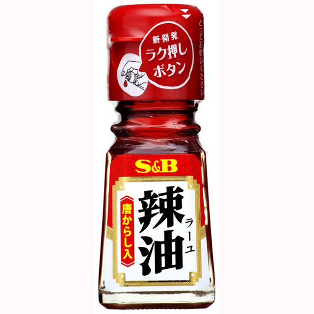 S&B ラー油(唐辛子入り) 31g