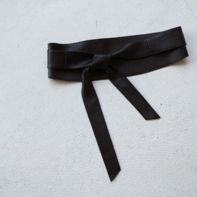 Leather Sash Belt