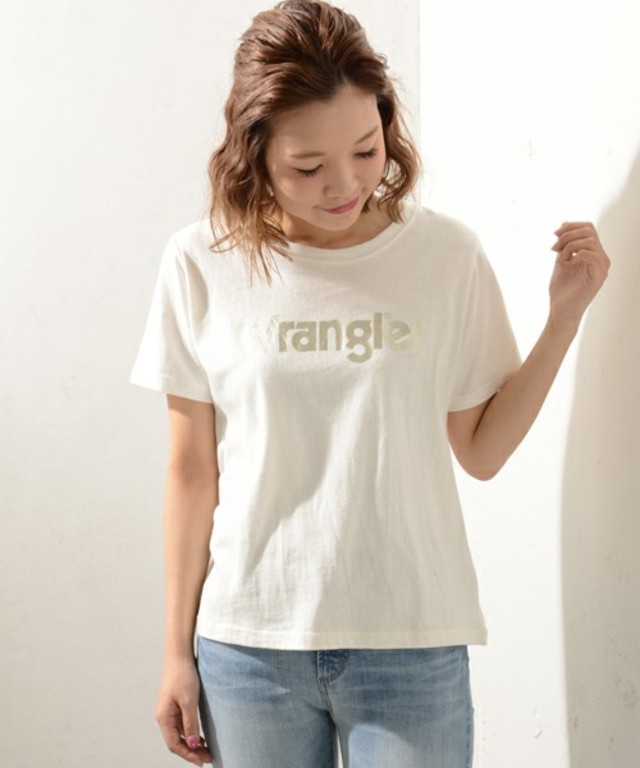 Wrangler　ロゴ Tシャツ／Discoat Parisien